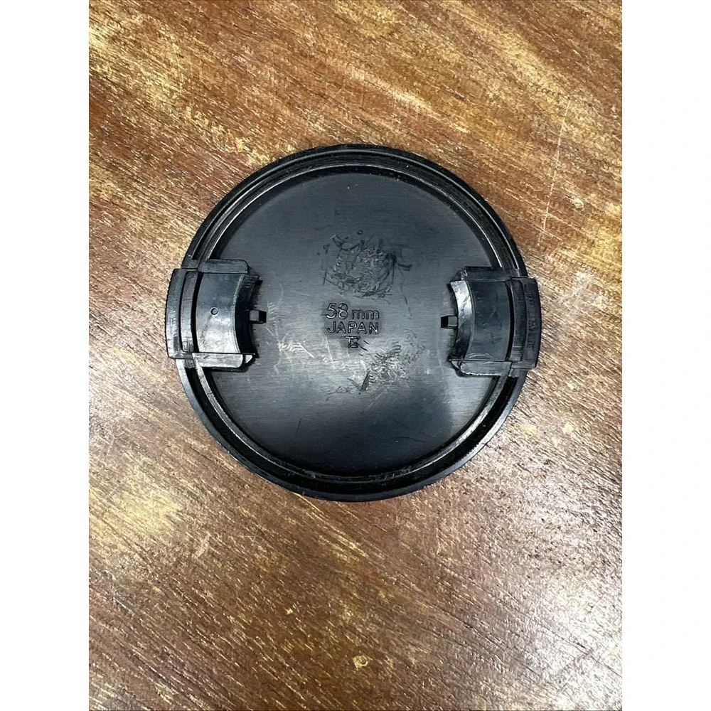 SOLIGOR 58mm‎ plastic front lens cap